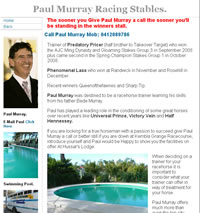 Paul Murray Racehorse Trainer