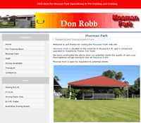 Don Robb Racehorse Trainer