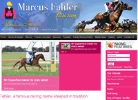 Marcus Fahler Racehorse Trainer